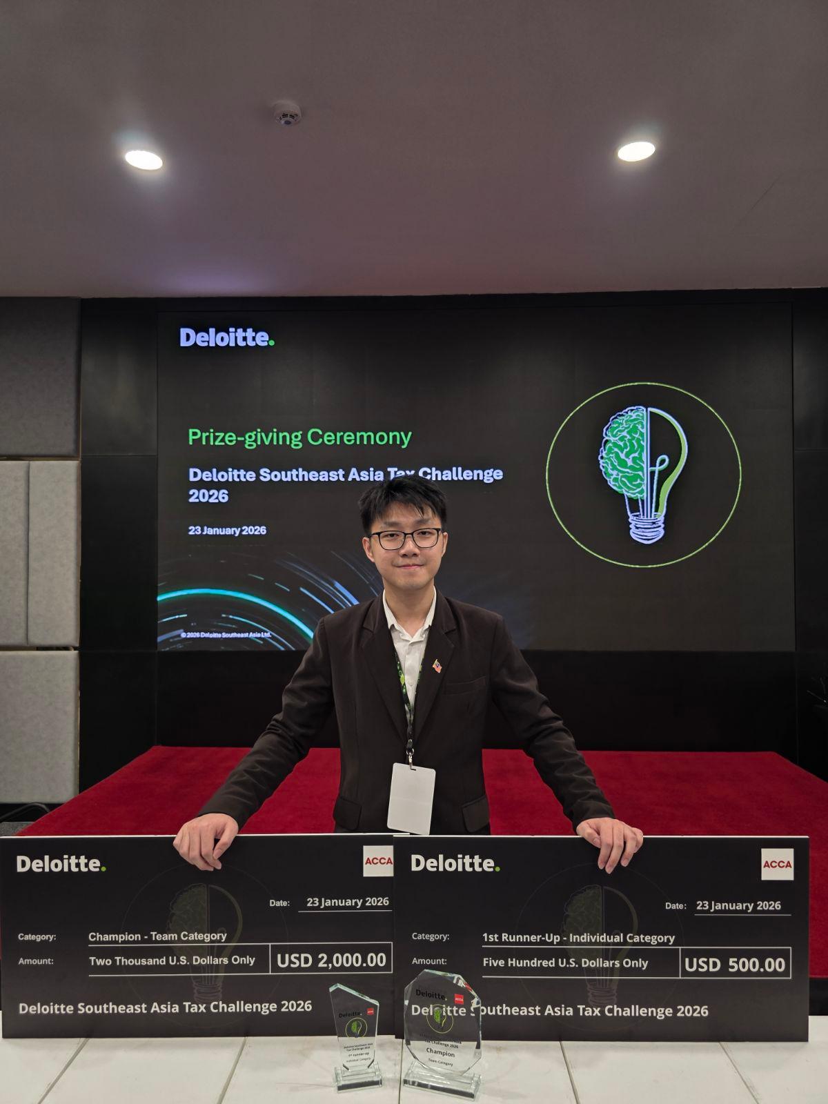 Rising Beyond Borders: TAR UMT Triumphs at Deloitte SEA Tax Challenge 2026