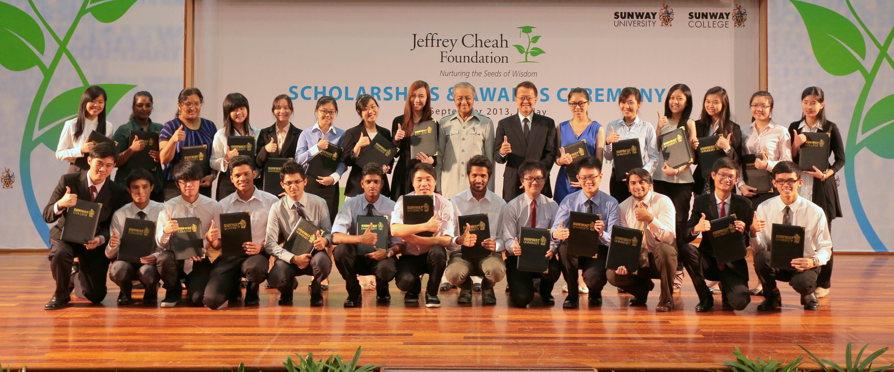 Jeffrey cheah foundation scholarship